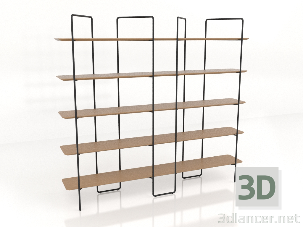 modèle 3D Rack modulaire 12 (4x5) - preview