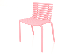 Chaise de salle à manger (rose)