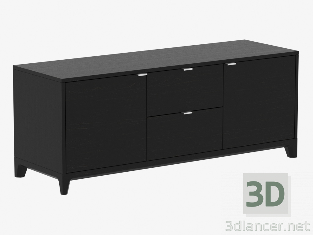 3D modeli TV No. 1 CASE'in altında kaldırım taşı (IDC024106000) - önizleme