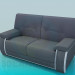 3D Modell Sofa - Vorschau