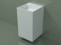 Lavabo de pared (03UN26303, Glacier White C01, L 48, P 50, H 85 cm)