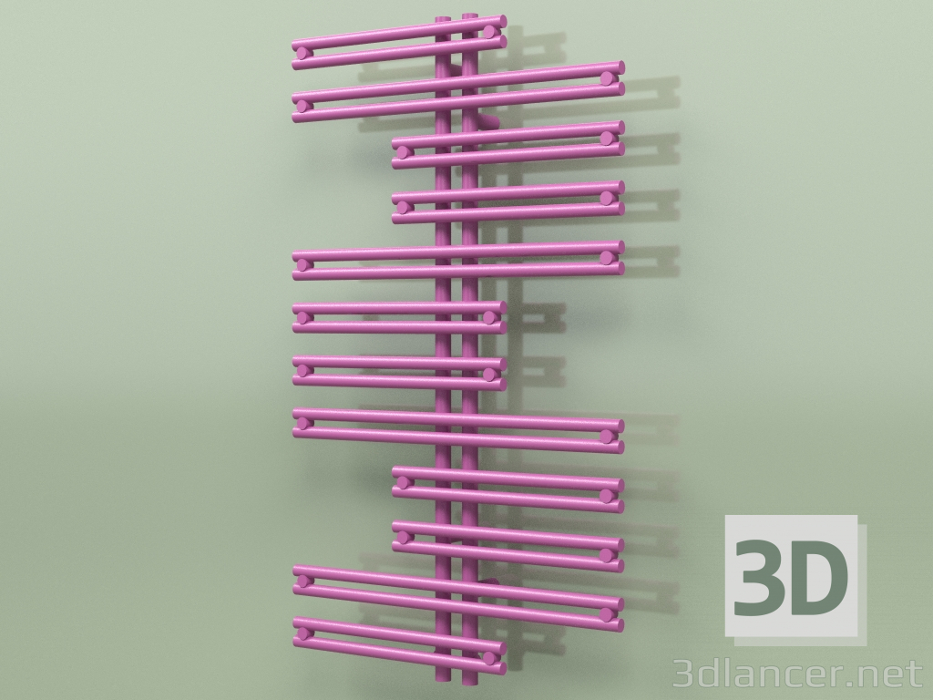 3d model Heated towel rail - Kea (1000 x 600, RAL - 4006) - preview