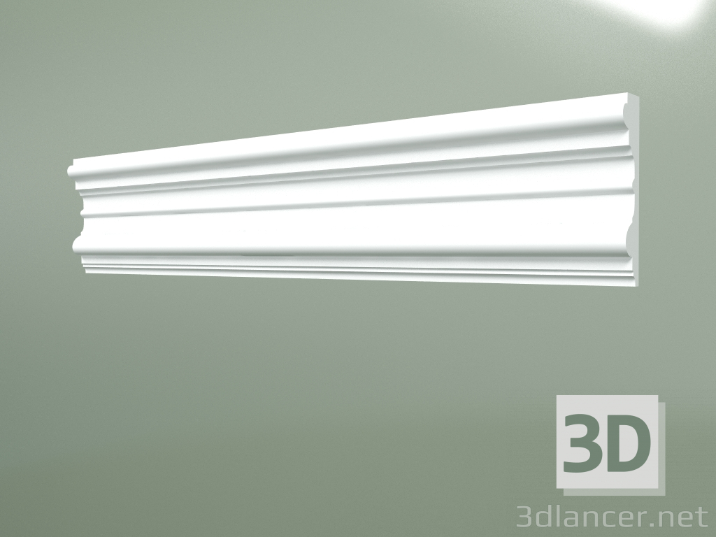 3d model Gypsum molding MT261 - preview