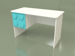 Scrittoio sinistro (Aqua)