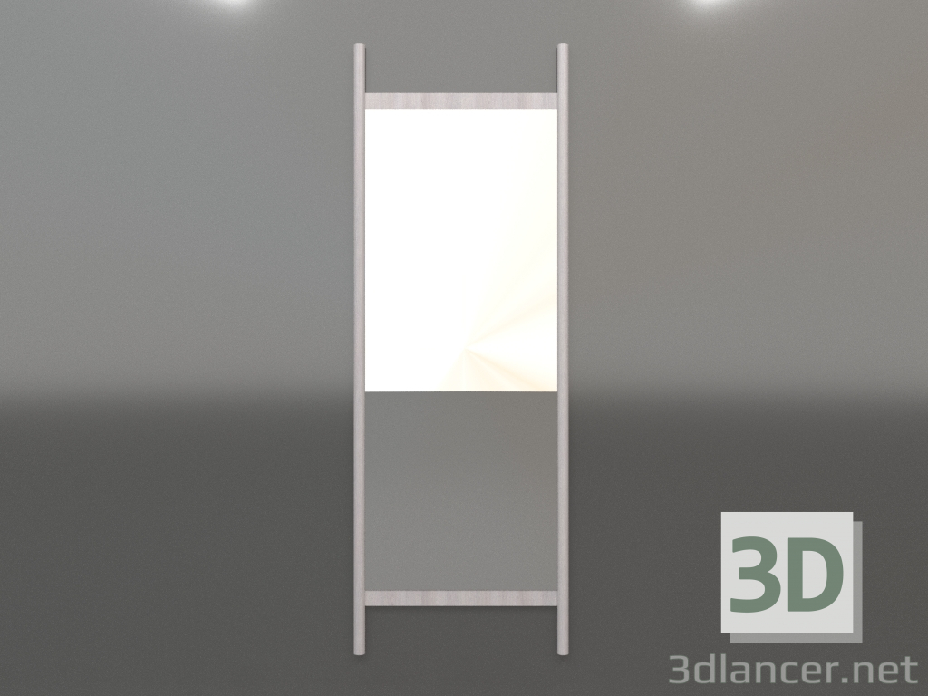 3d model Mirror ZL 26 (670x1900, wood pale) - preview