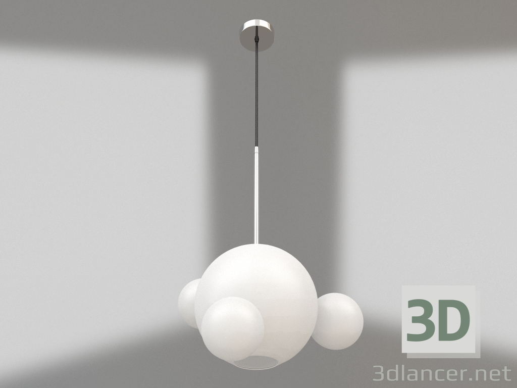 3d model Gall Hanger blanco (color de la carrocería cromado) (07545-4.01(02)) - vista previa