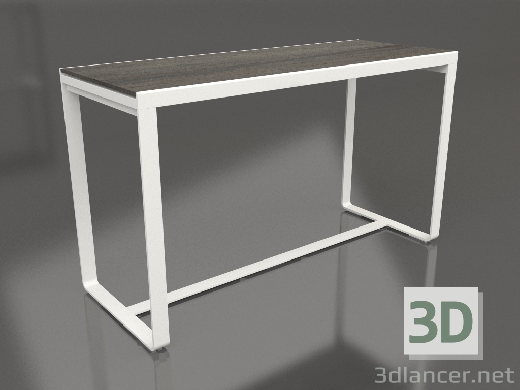 3d модель Барный стол 180 (DEKTON Radium, Agate grey) – превью