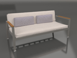 2-seater sofa (Quartz gray)