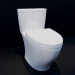 3D modeli WC - önizleme