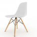 3D Modell Eames Plastic Seitenstuhl - Vorschau