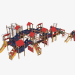 3d model Children's play complex (3111) - preview