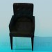 3d model Chair with armrests - preview