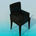 3d model Chair with armrests - preview