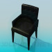 3d model Chair with armrests - preview