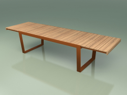 Mesa de comedor plegable 034 (Metal Rust)