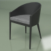 3d model Silla Roxanne (gris) - vista previa