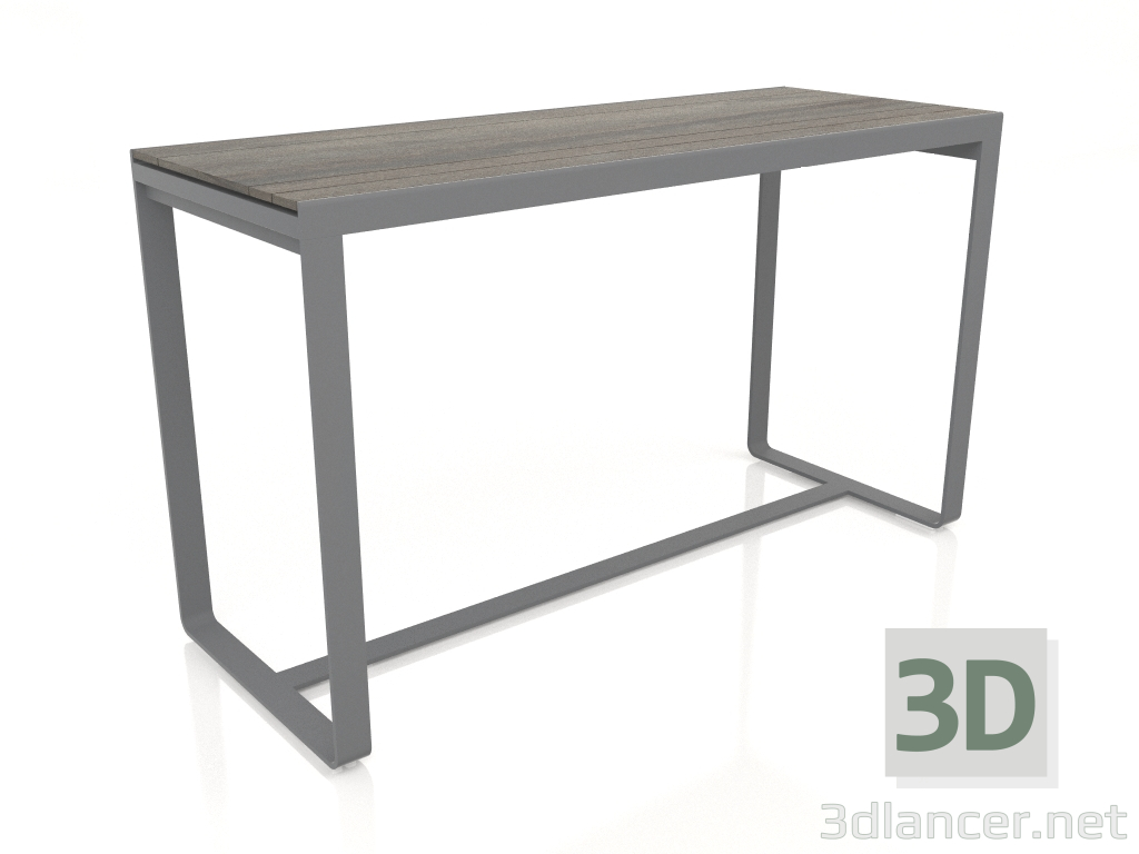 3D Modell Bartisch 180 (DEKTON Radium, Anthrazit) - Vorschau