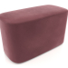 3D Modell Pouf Eighty (Bordeaux) - Vorschau