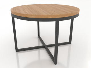 Modello 3D "Tavolino LARGE (rovere naturale)"