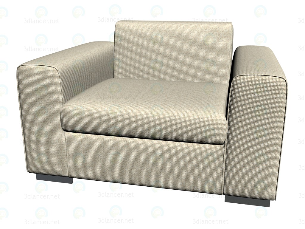 3d model Sillón Twister - vista previa