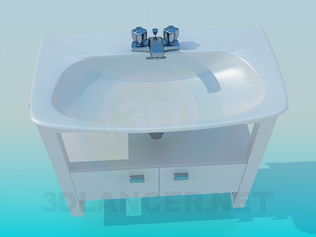 3D modeli Lavabo - önizleme