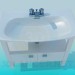 3d model Washbasin - preview