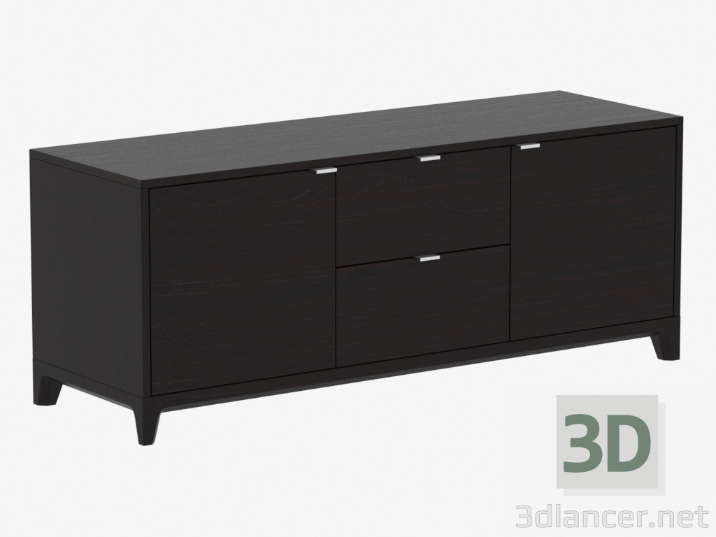 3D modeli TV No. 1 CASE'in altında kaldırım taşı (IDC024103000) - önizleme