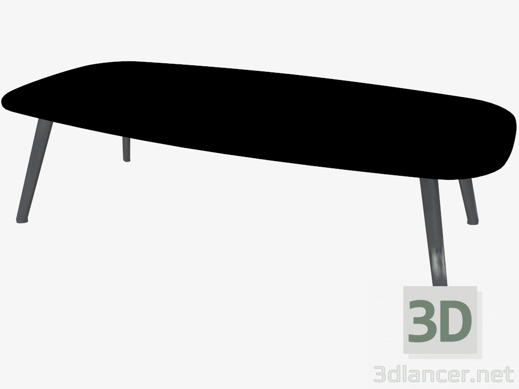 Modelo 3d Mesa de centro (Black Fenix 120x60x36) - preview