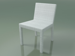 Silla de exterior hecha de polietileno InOut (223, blanco)