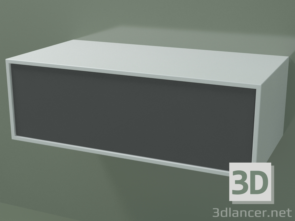 3d model Caja (8AUCAA01, Glacier White C01, HPL P05, L 72, P 36, H 24 cm) - vista previa