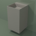 3d model Lavabo de pared (03UN26303, Clay C37, L 48, P 50, H 85 cm) - vista previa