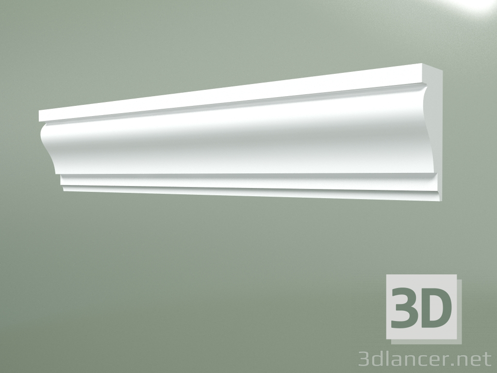 3d model Gypsum molding MT263 - preview