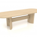 3d model Bench VK 02 (1200x400x350, wood white) - preview