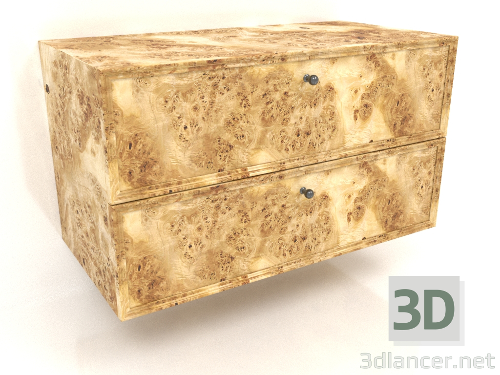 3D Modell Hängeschrank TM 14 (800x400x455, Furnier Holzmaßstab) - Vorschau