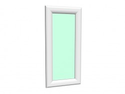 Chic mirror Shining White 188x88