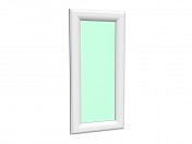 Miroir chic Shining White 188 x 88