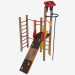 3d model Complejo deportivo infantil (7813) - vista previa