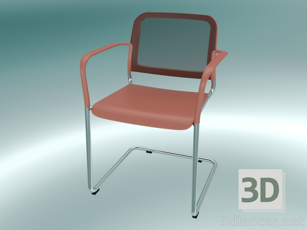 3d model Presidente de conferencia (525VN 2P) - vista previa