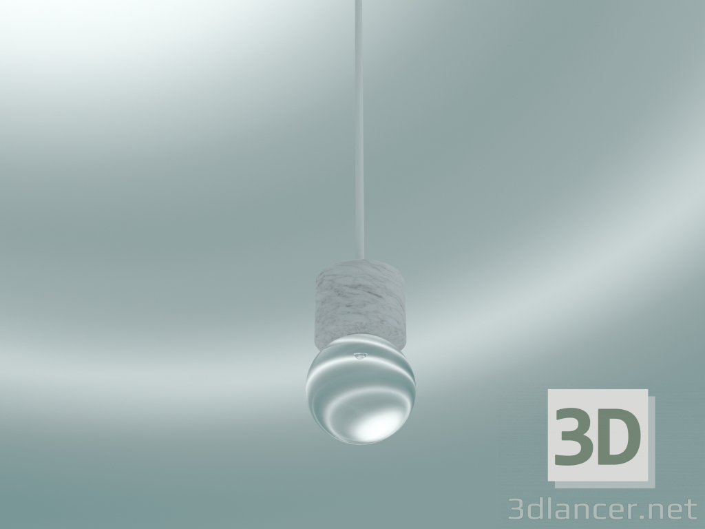 3d model Lámpara colgante Marble Light (SV3) - vista previa