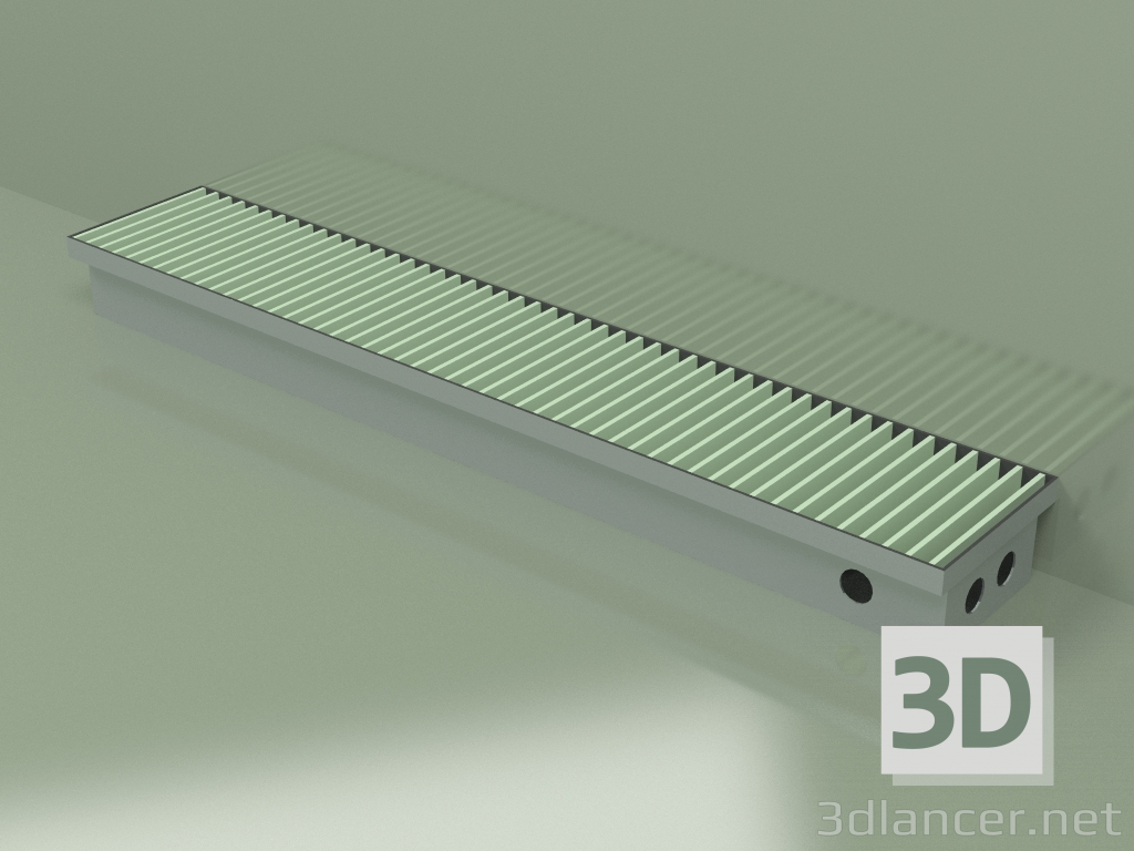 3d модель Kанальный конвектор - Aquilo FMK (180х1000х90, RAL 6019) – превью