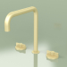 3d model Three-hole faucet with swivel spout (19 32 V, OC) - preview