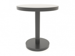 Mesa de jantar DT 012 (D=700x750, cor plástica preta)