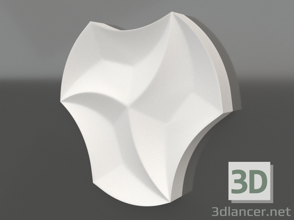 3D modeli 3 boyutlu panel M-46 - önizleme