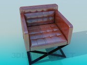 Chaise avec couverture glacée