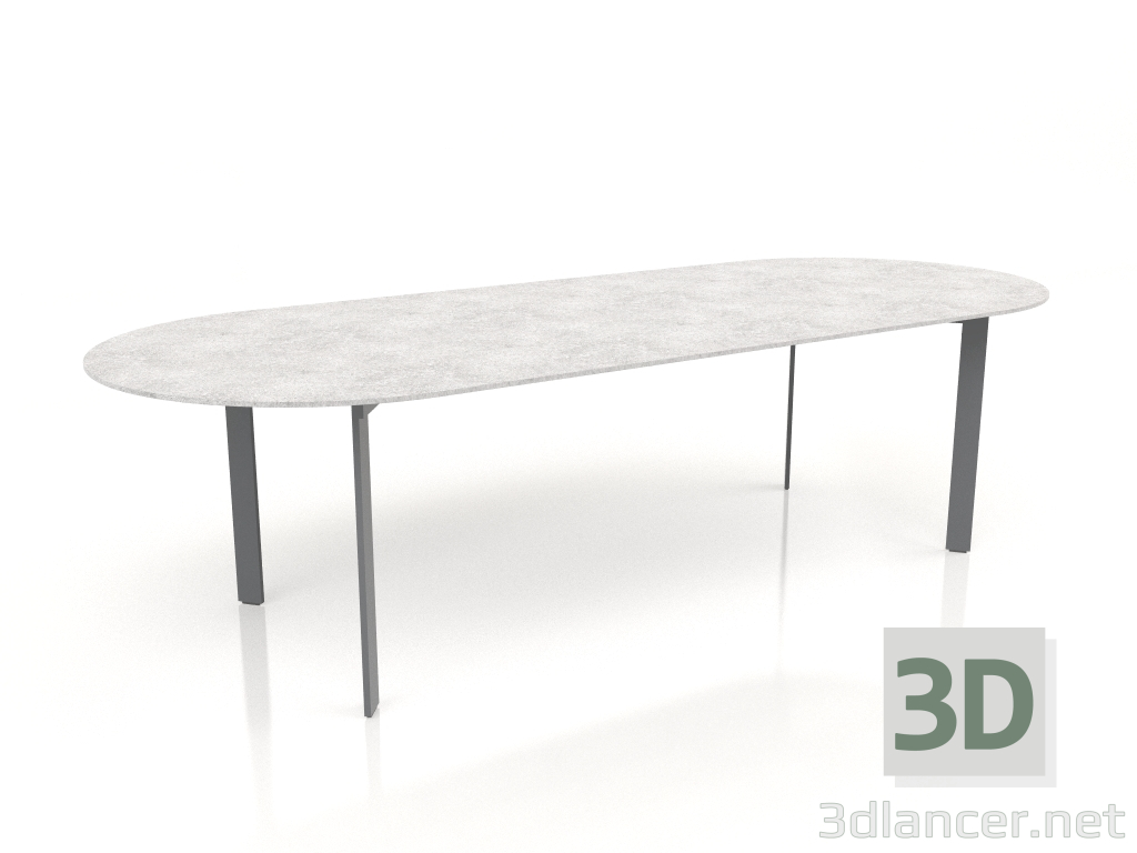 3d model Dining table (Anthracite) - preview