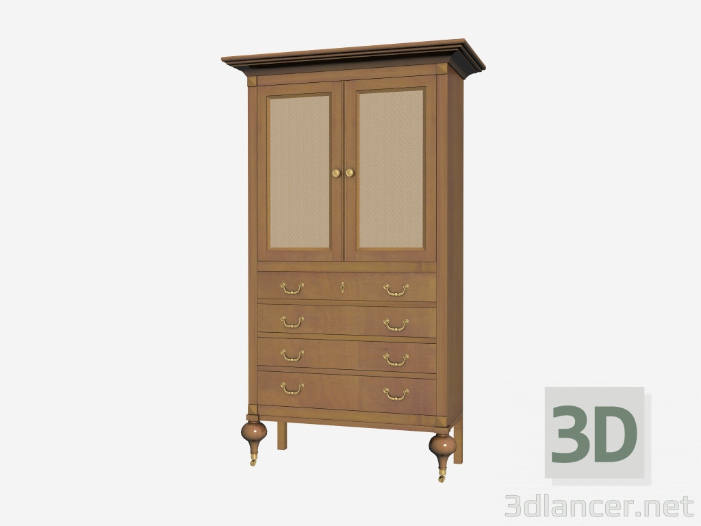 3D Modell 2-türige Sideboard IT211 - Vorschau