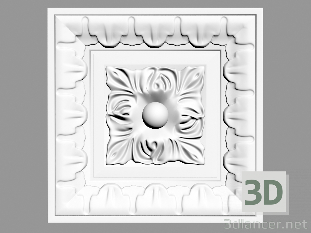 Modelo 3d Cubo (K9) - preview