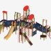 3d model Children's play complex (2601) - preview