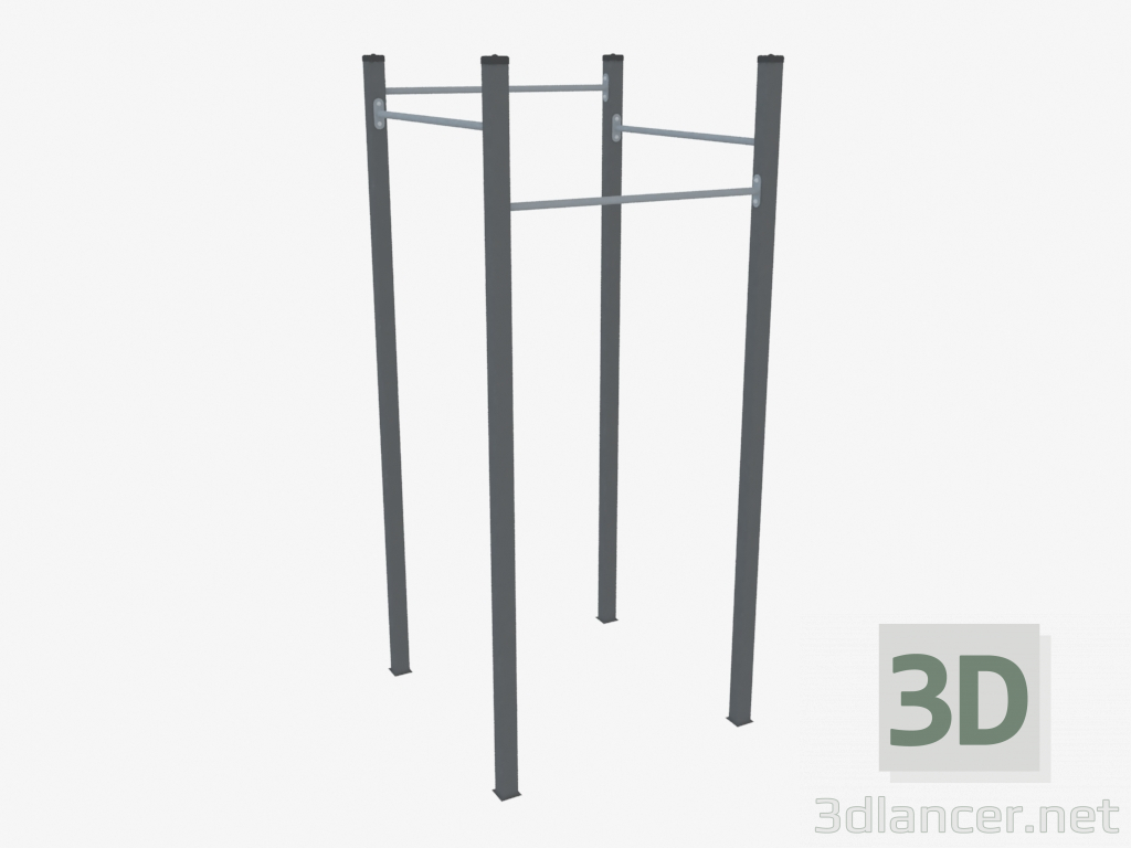 3d model Complejo deportivo (WL0008) - vista previa