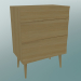 3D Modell Chest Reflect (Eiche) - Vorschau